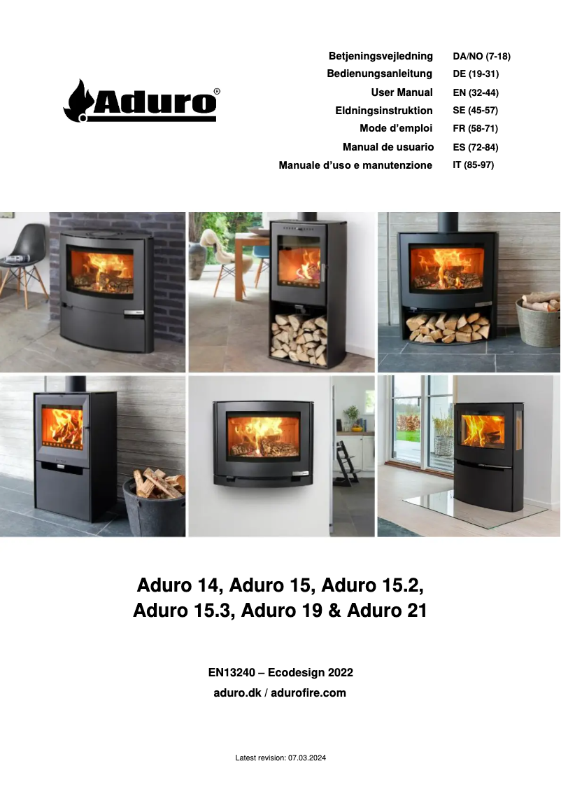 Image de la première page du manuel de l'appareil 14