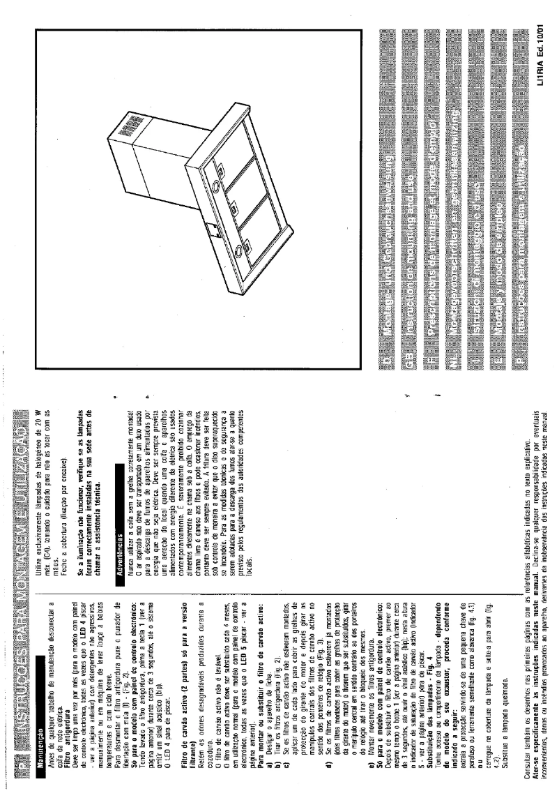 Image de la première page du manuel de l'appareil HO 9 IX