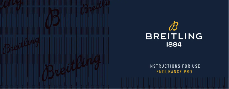 Image de la première page du manuel de l'appareil Endurance Pro 44