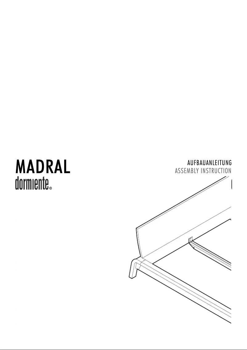 Page n°1 - Manuel utilisateur Dormiente Madral