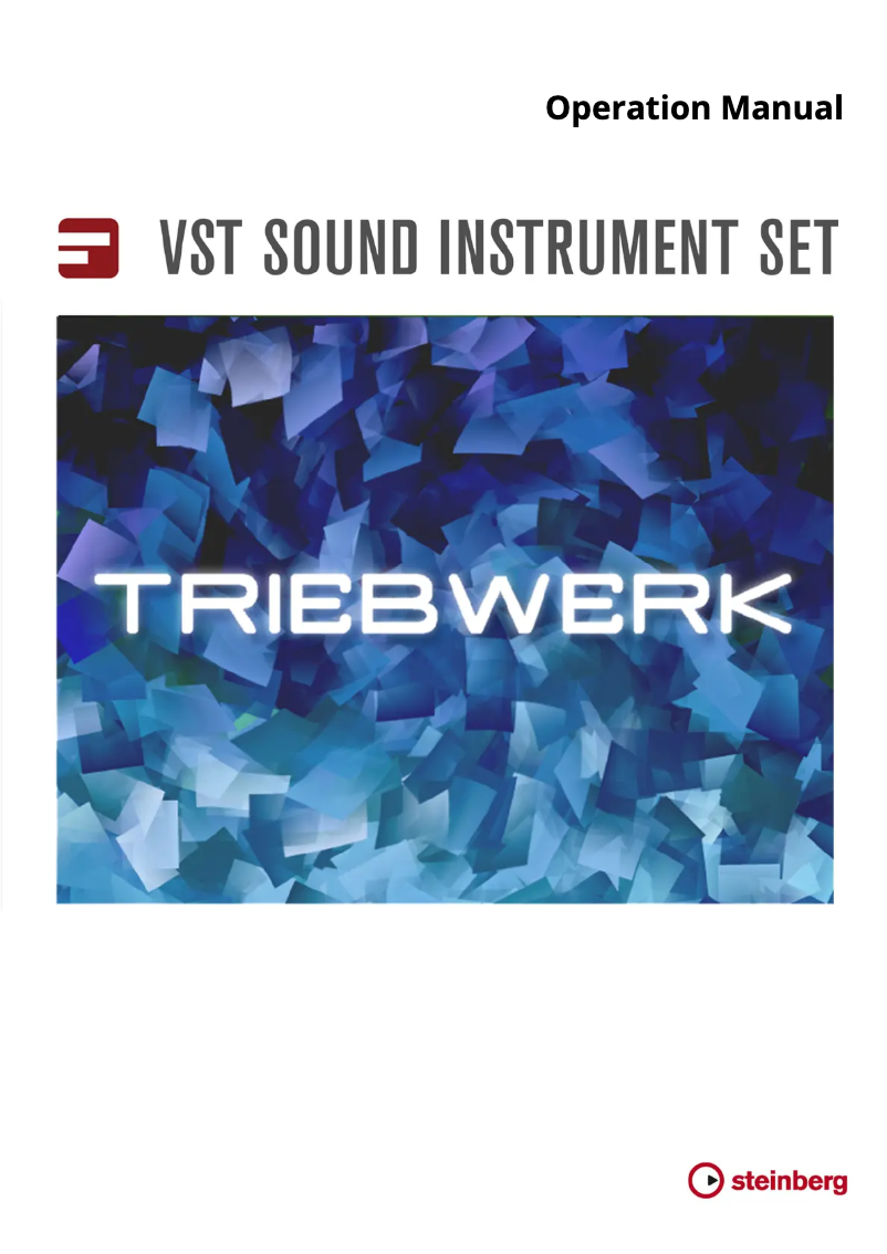 Image de la première page du manuel de l'appareil Triebwerk