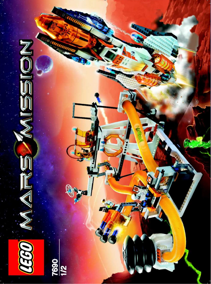 Page 1 de la notice Manuel utilisateur Lego MB-01 Eagle Command Base