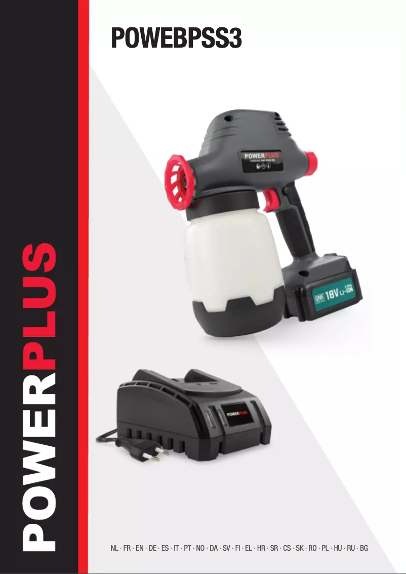 Image de la première page du manuel de l'appareil POWEBPSS3