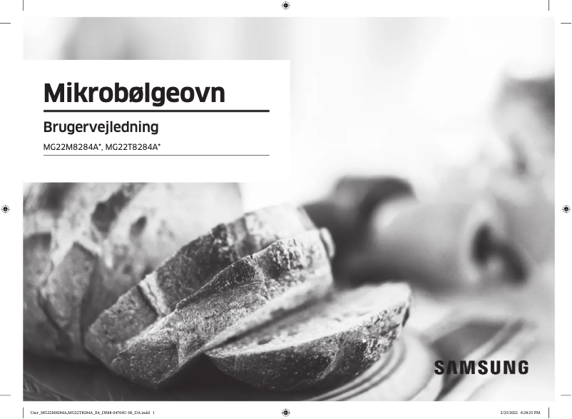 Page n°1 - Manuel utilisateur Samsung MG22M8284AT