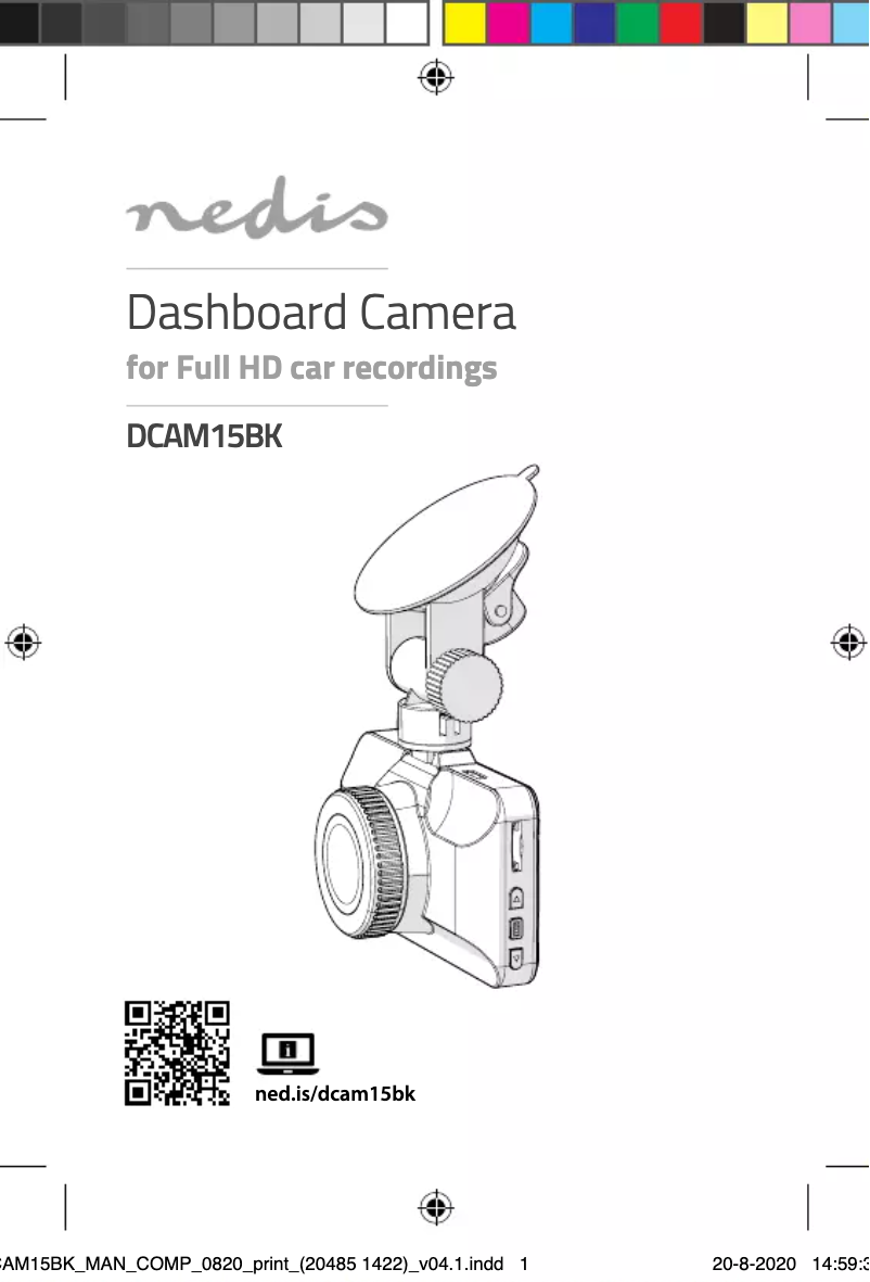 Image de la première page du manuel de l'appareil DCAM15BK