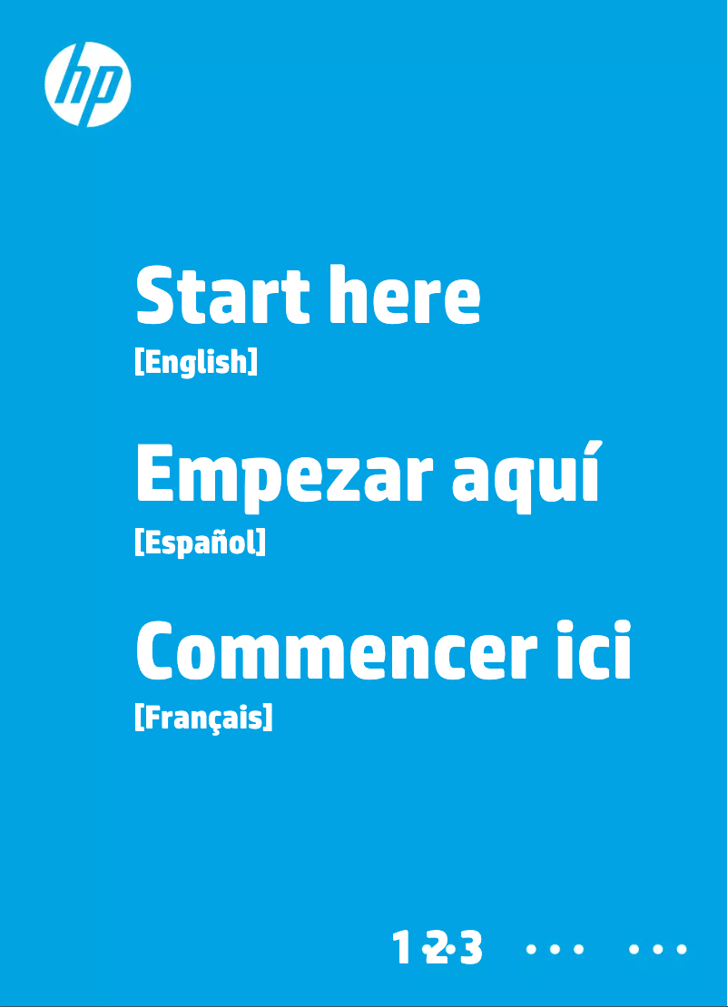 Image de la première page du manuel de l'appareil ENVY 7640 e-All-in-One