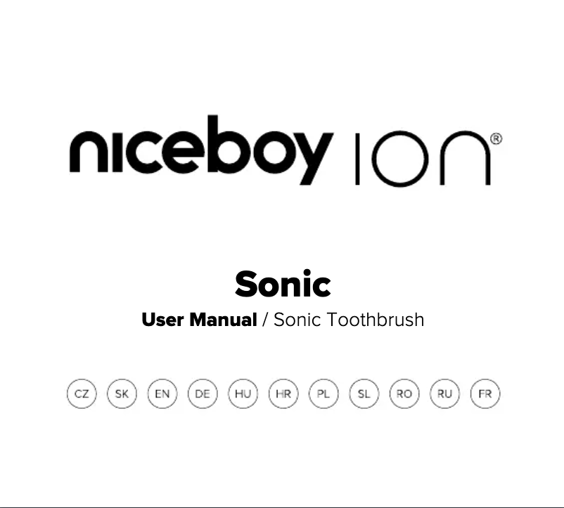 Image de la première page du manuel de l'appareil ION Sonic
