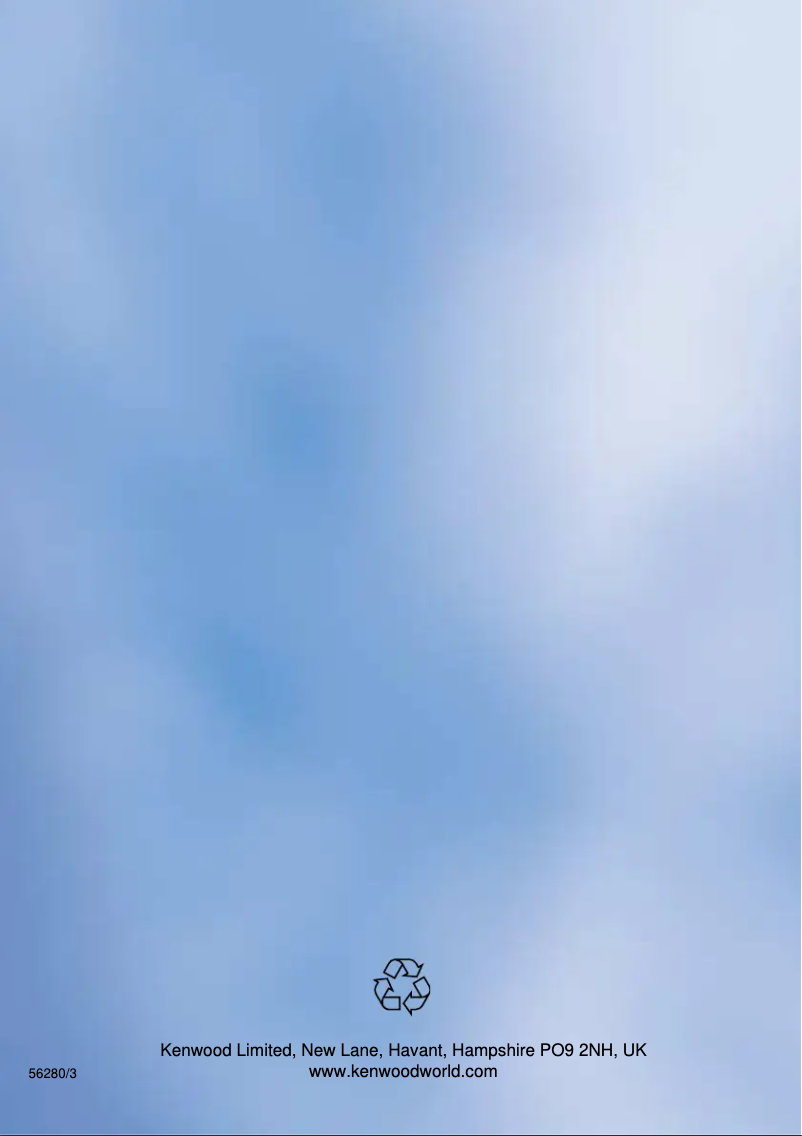 Page 1 de la notice Manuel utilisateur Kenwood MX272