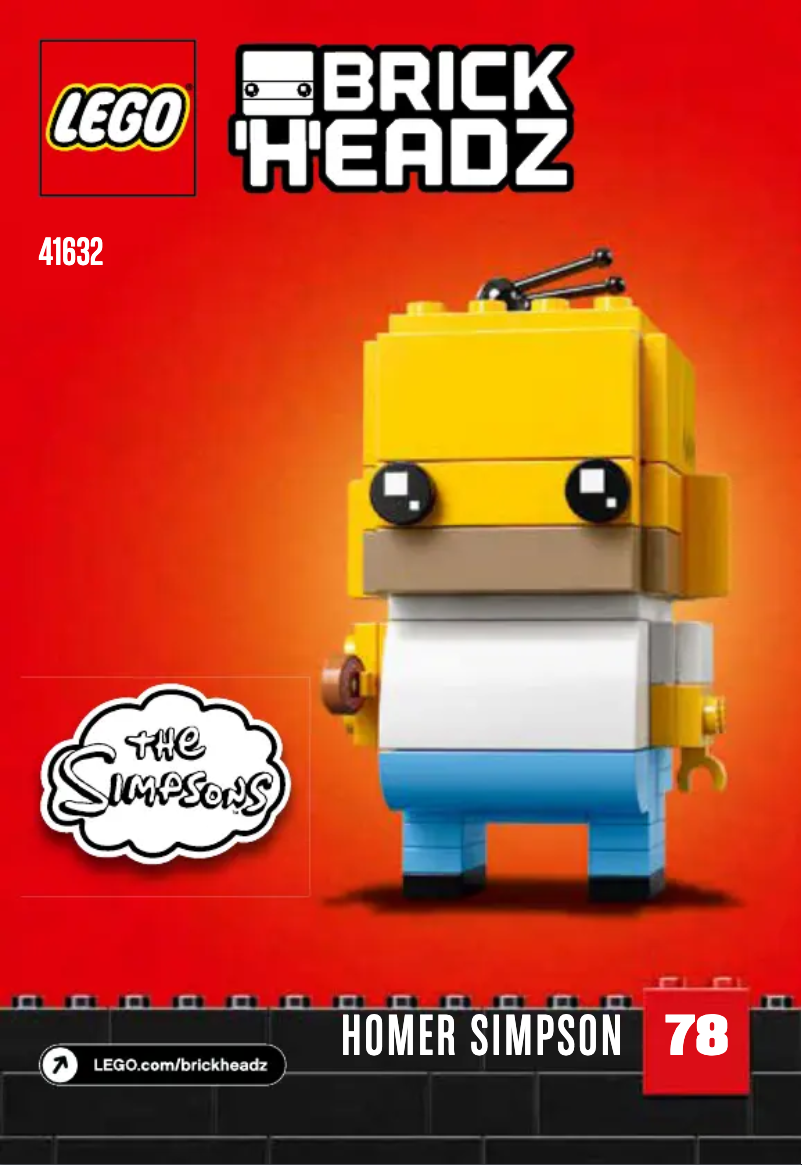 Page n°1 - Manuel utilisateur Lego Brickheadz 41632