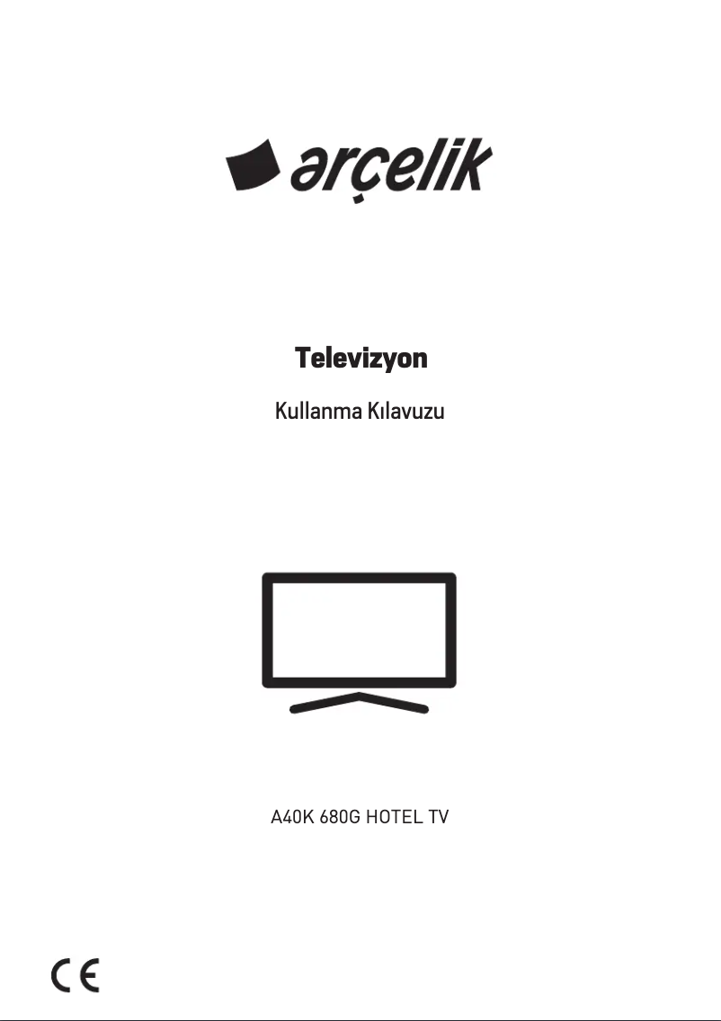 Page n°1 - Manuel utilisateur Arçelik A40K 680G