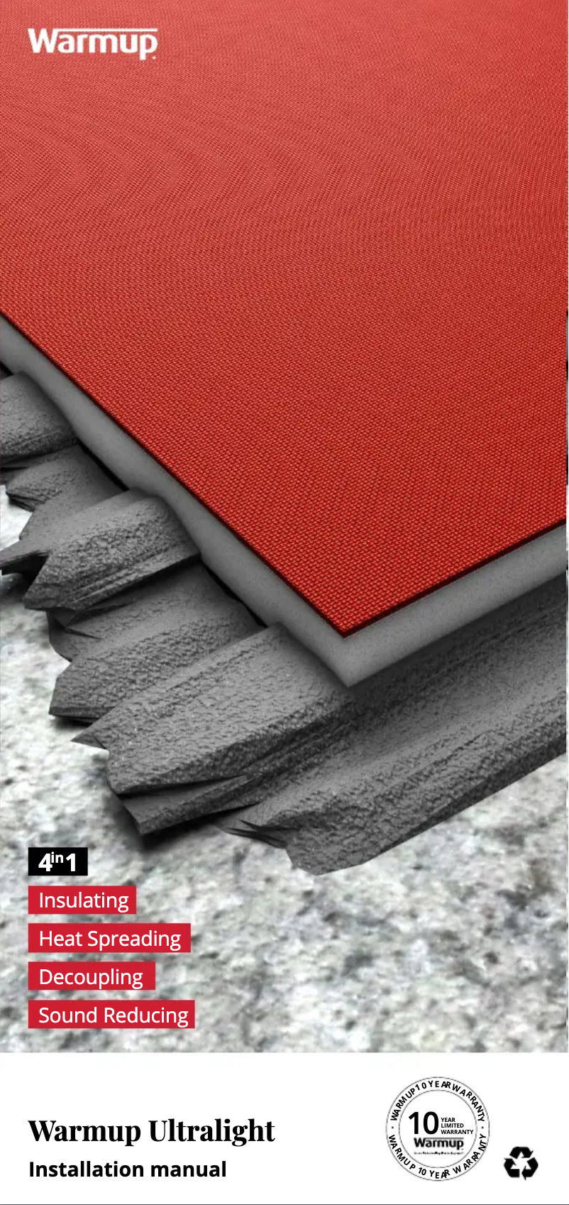 Imagen de la primera página del manual del dispositivo Ultralight