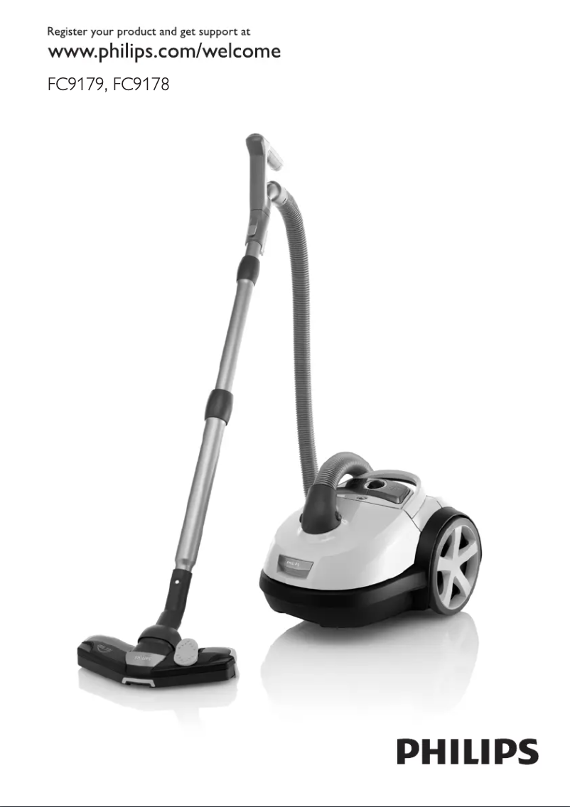 Page 1 de la notice Manuel utilisateur Philips Performer FC9178