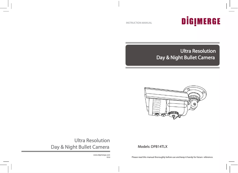 Image de la première page du manuel de l'appareil Pinnacle DPB14TLX