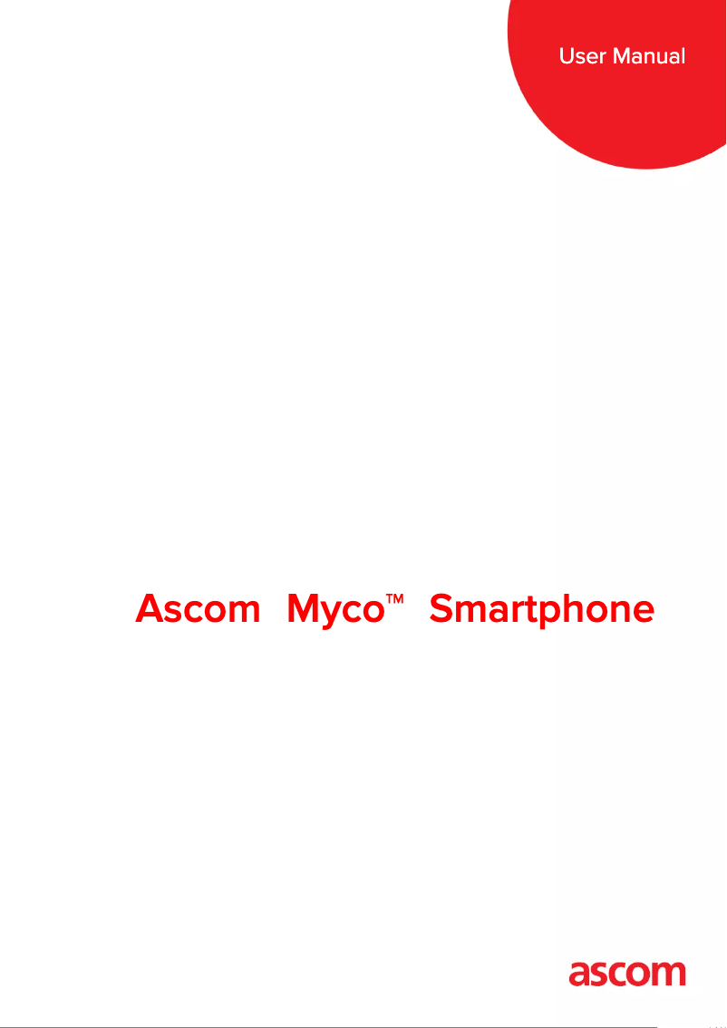 Image de la première page du manuel de l'appareil Myco 2