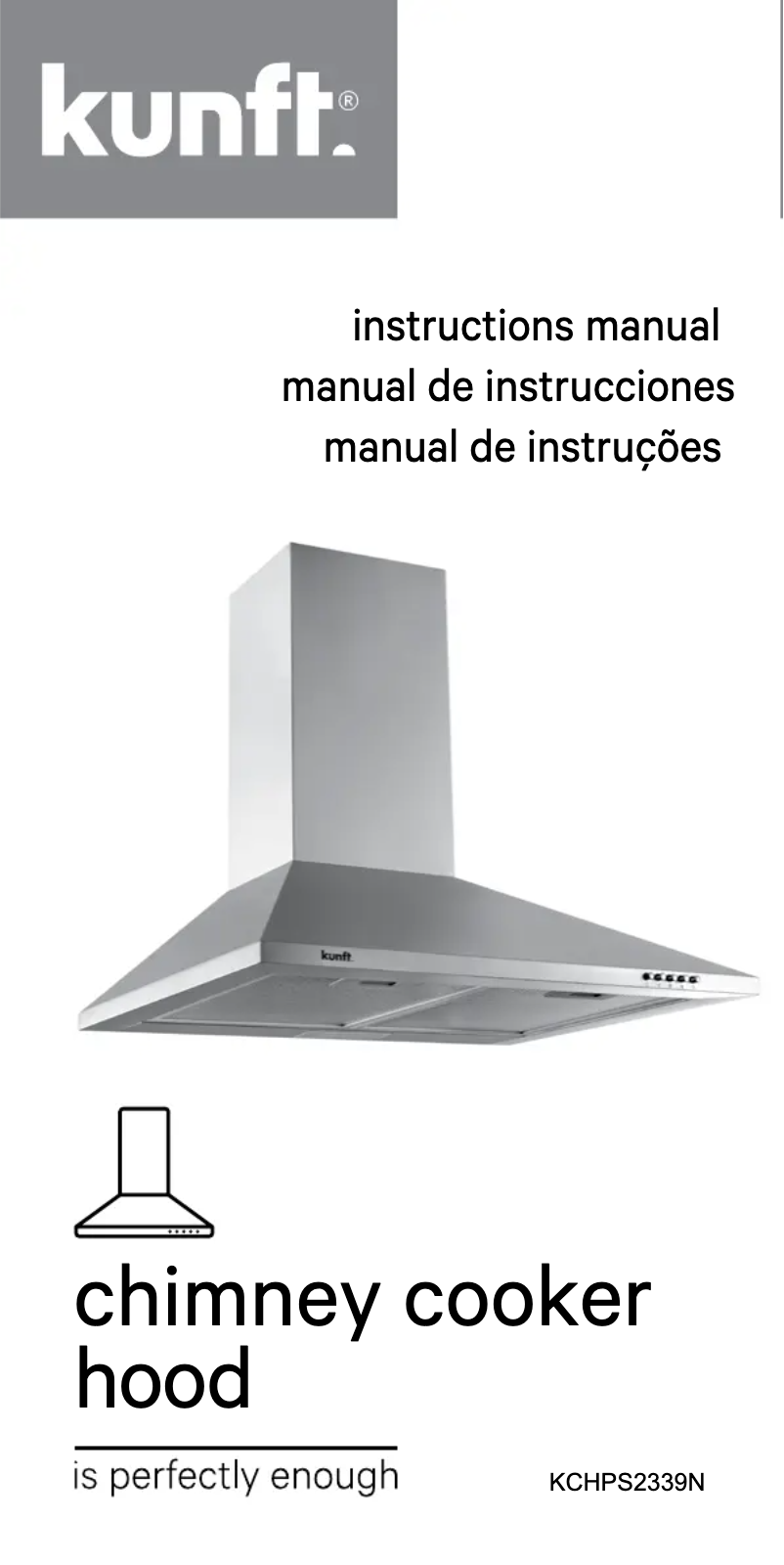 Image de la première page du manuel de l'appareil KCHPS2339N