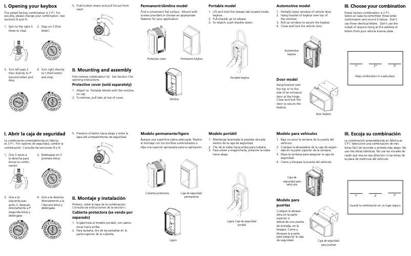 Page n°1 - Manuel utilisateur Kidde 001015