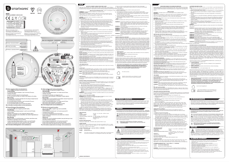 Image de la première page du manuel de l'appareil RM380