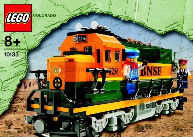 Page n°1 - Manuel utilisateur Lego City Trains 10133