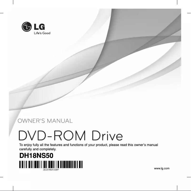 Page n°1 - Manuel utilisateur LG DH18NS50
