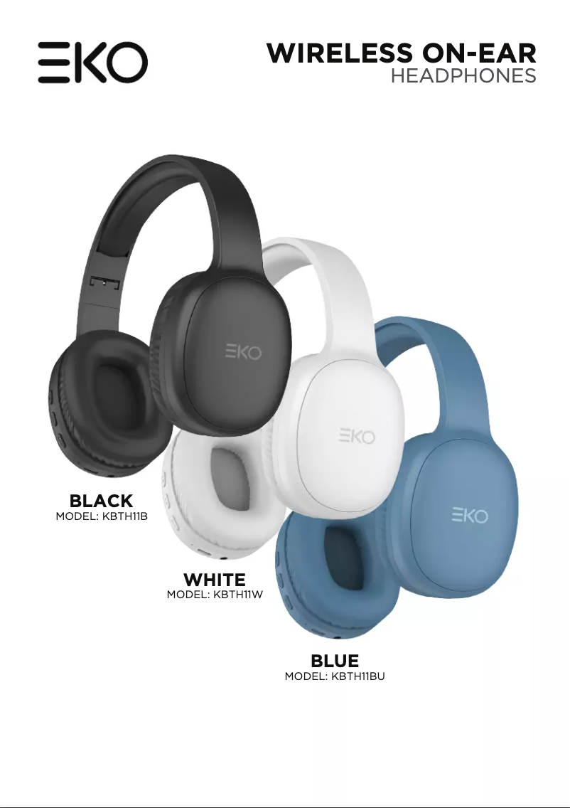 Imagen de la primera página del manual del dispositivo KBTH11