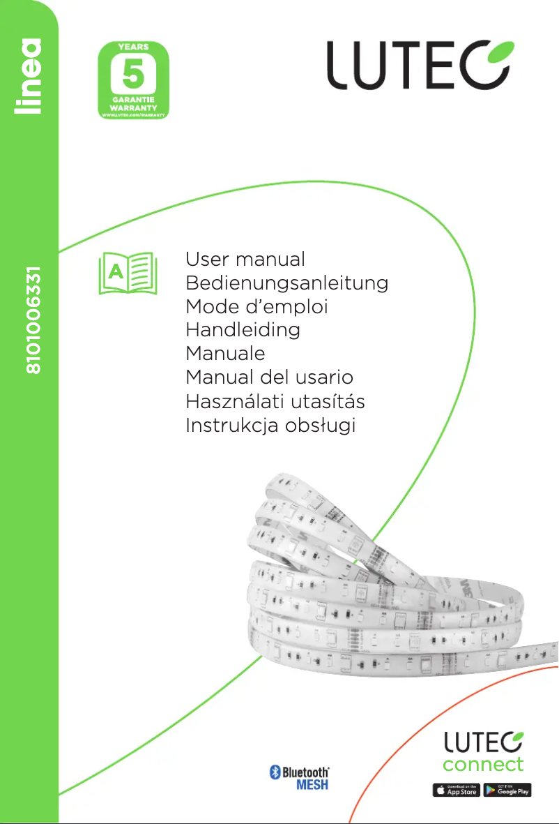 Page n°1 - Manuel utilisateur Lutec Linea