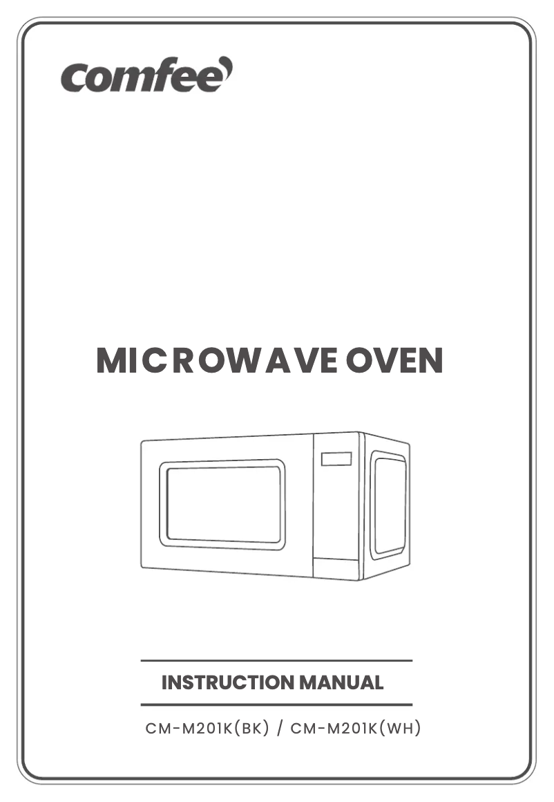 Page n°1 - Manuel utilisateur Comfee CM-M201K