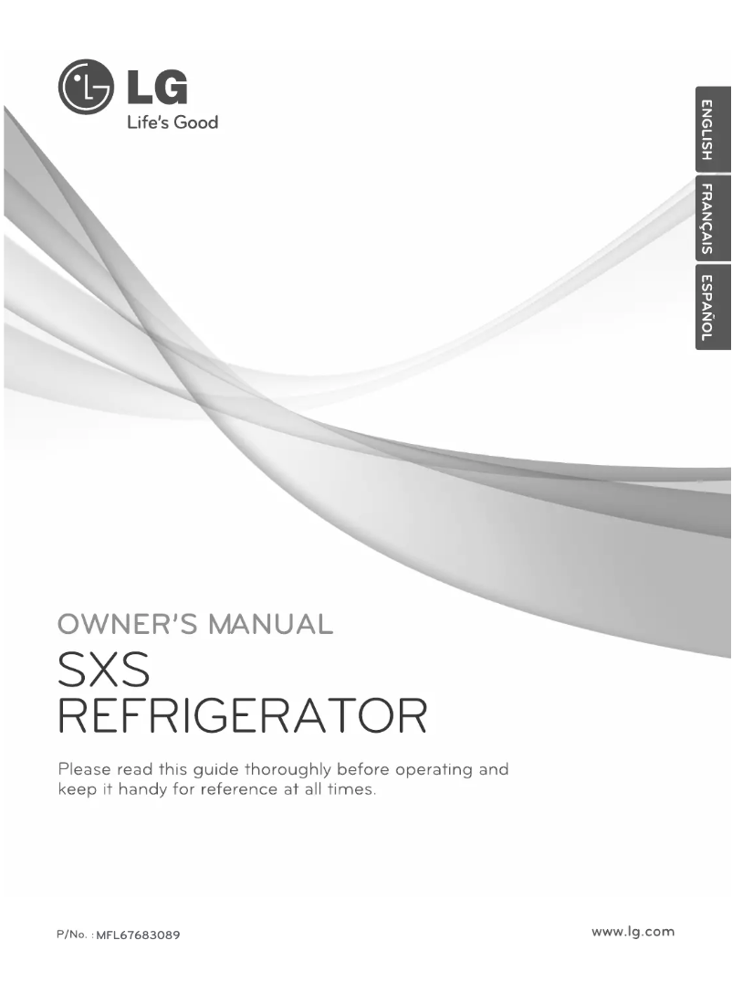 Page n°1 - Manuel utilisateur LG GC-L207GSRV