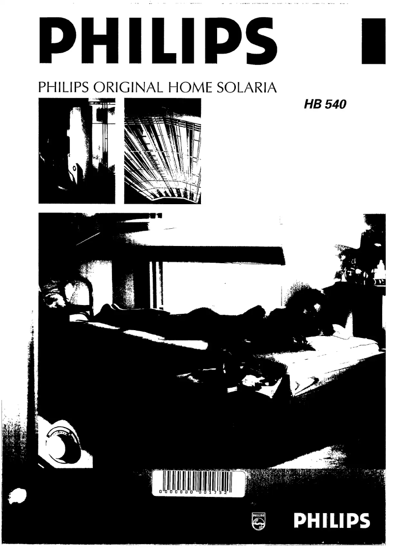 Page n°1 - Manuel utilisateur Philips HB 540