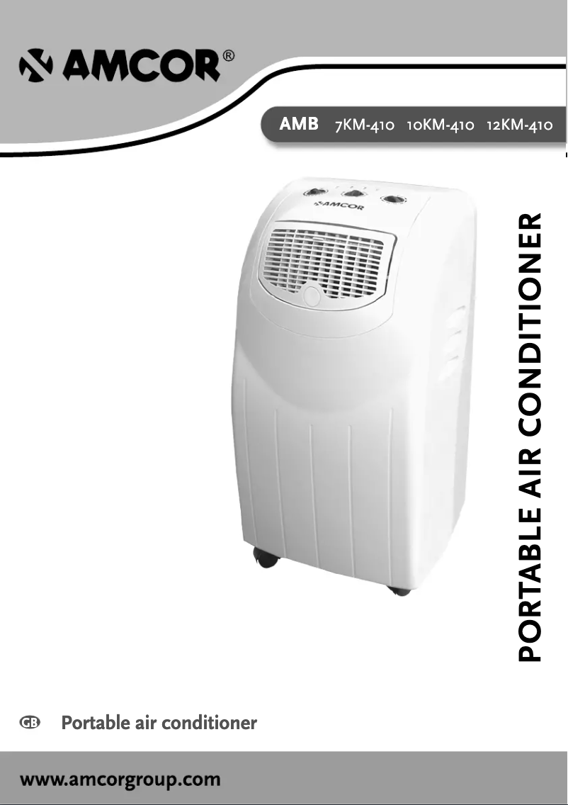 Page 1 de la notice Manuel utilisateur Amcor AMB12KM-410