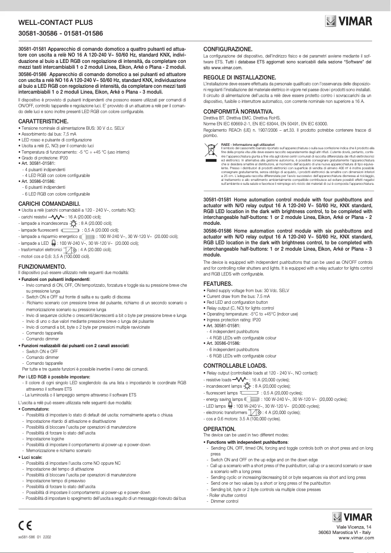 Image de la première page du manuel de l'appareil 30581