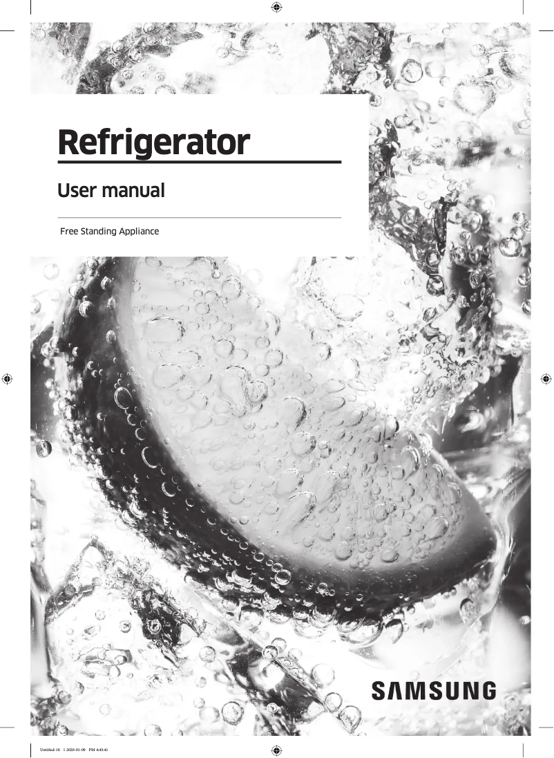 Page n°1 - Manuel utilisateur Samsung RF24BB69006M