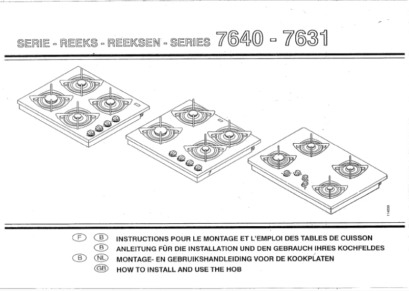 Image de la première page du manuel de l'appareil BTG 6042 B