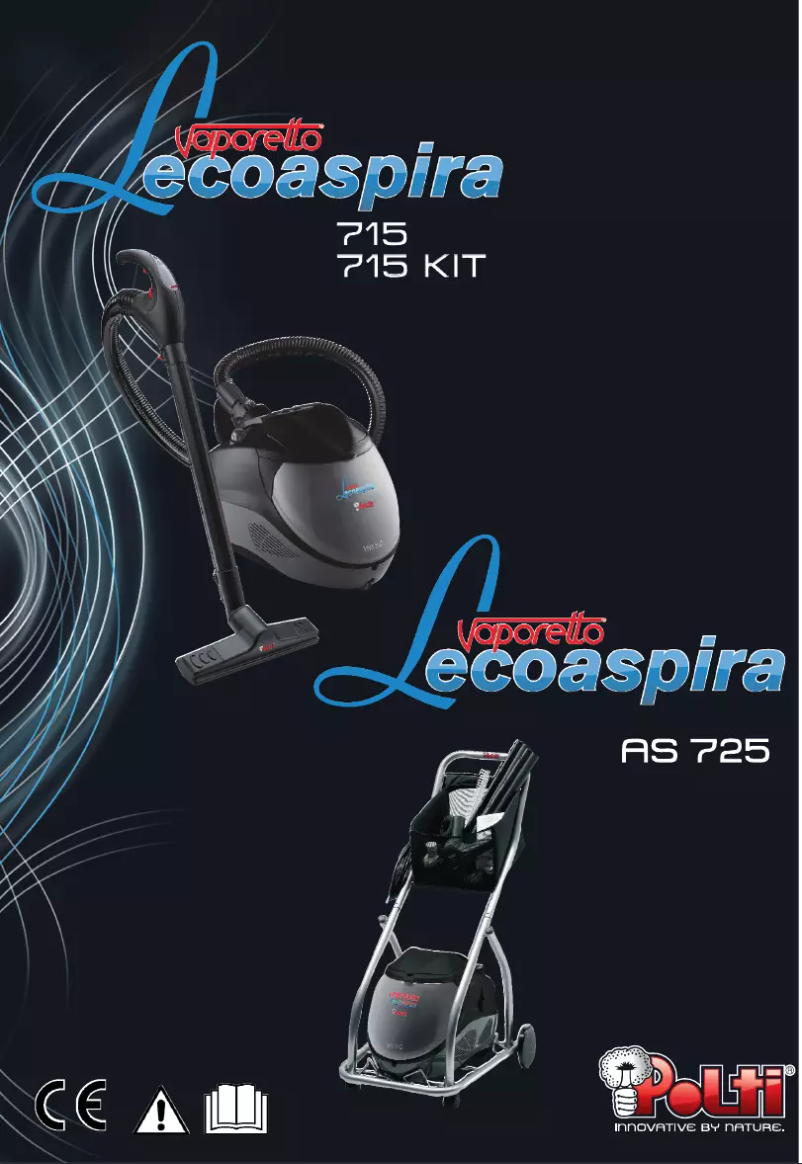 Page 1 de la notice Manuel utilisateur Polti AS 715