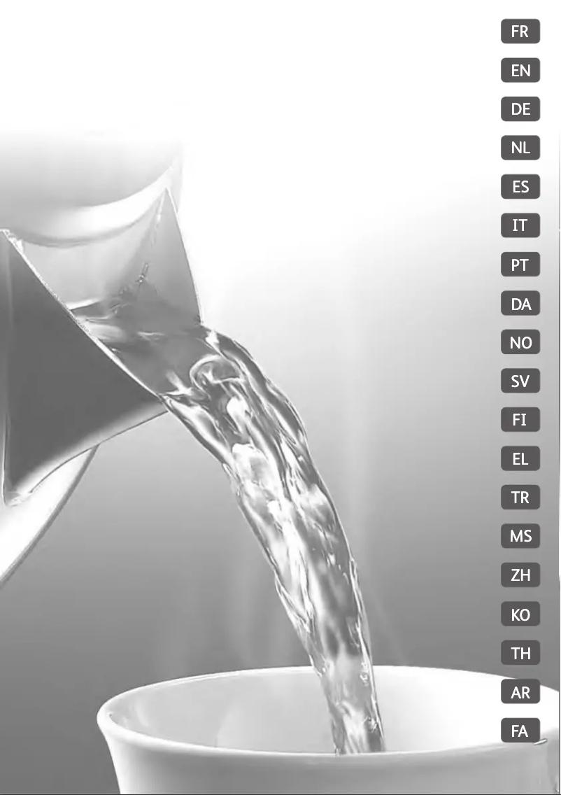 Page n°1 - Manuel utilisateur Tefal Evolutive KI210B