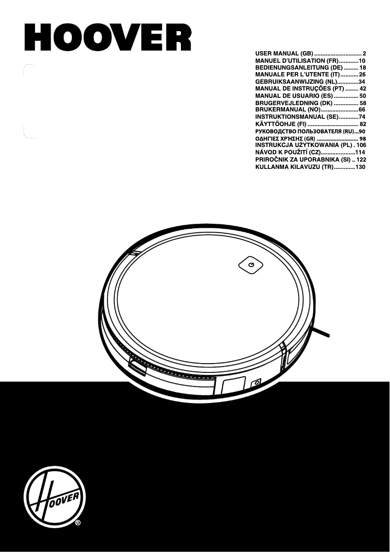 Page n°1 - Manuel utilisateur Hoover H-GO 300 HYDRO HGO320H 011