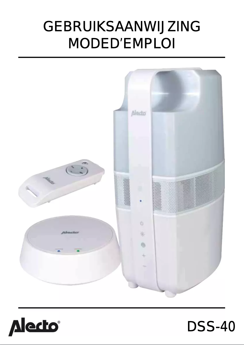 Page 1 de la notice Manuel utilisateur Alecto DSS-40