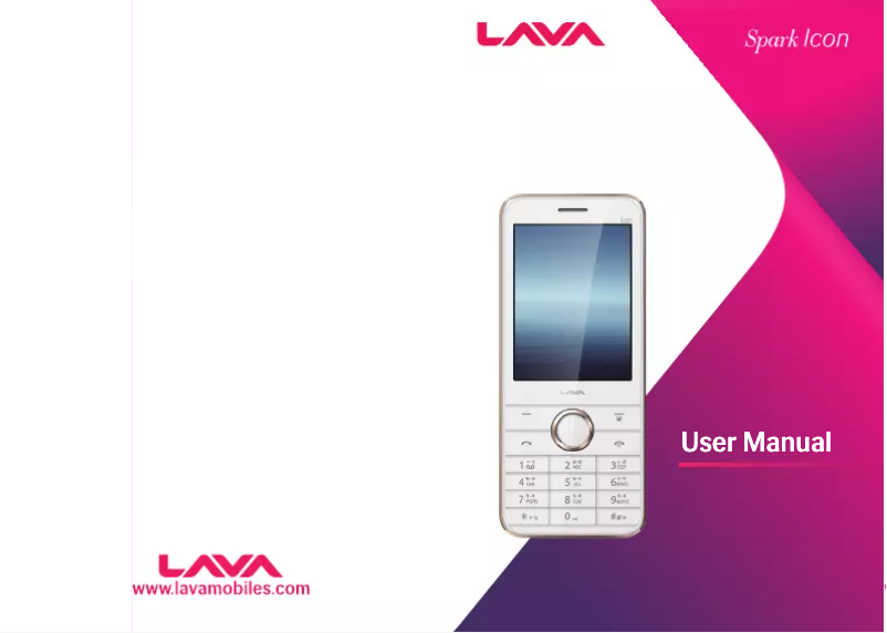 Page 1 de la notice Manuel utilisateur Lava Spark Icon