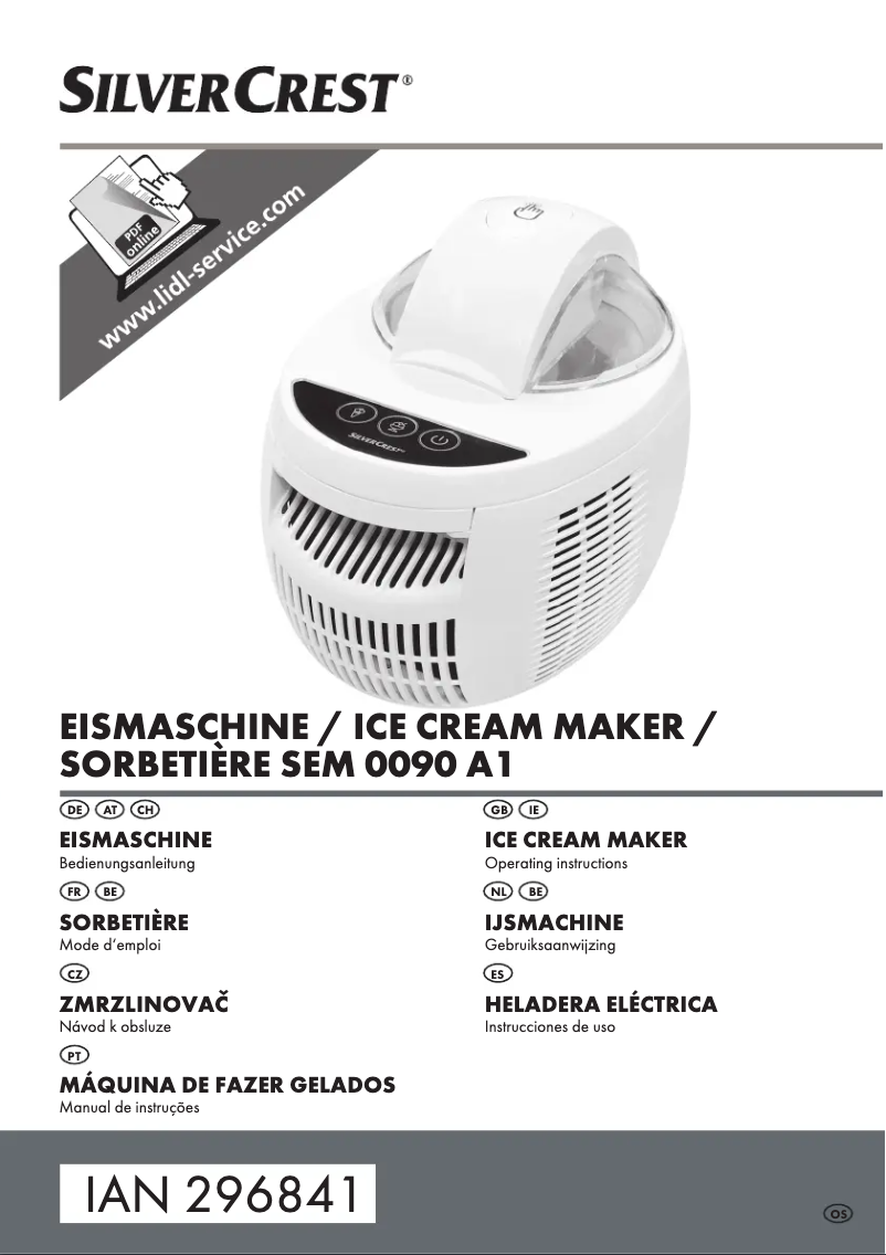 Image de la première page du manuel de l'appareil SEM 0090 A1