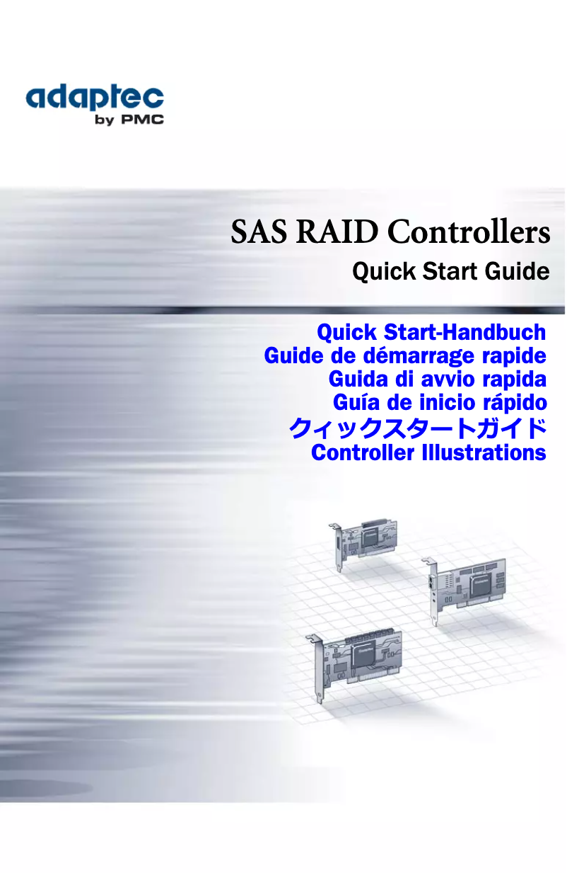 Imagen de la primera página del manual del dispositivo RAID 6405E