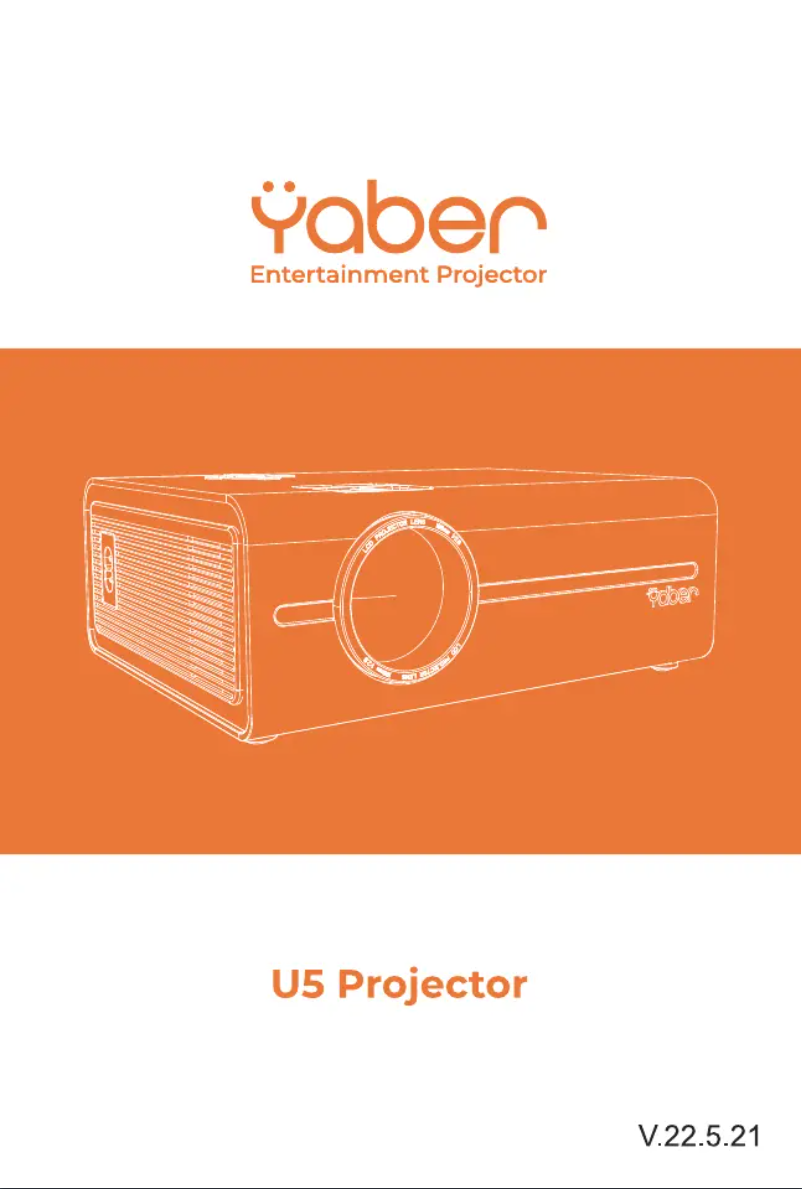 Page n°1 - Manuel utilisateur Yaber U5