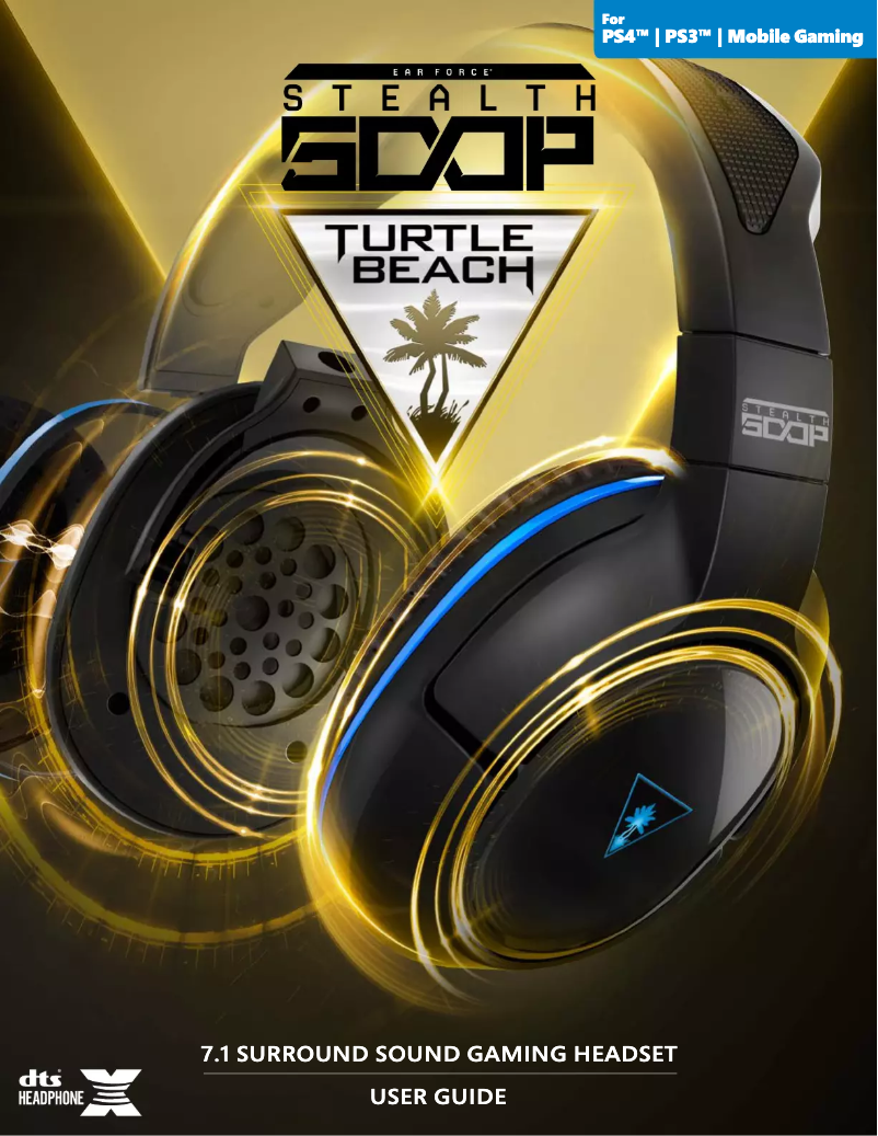 Page n°1 - Manuel utilisateur Turtle Beach TB032709