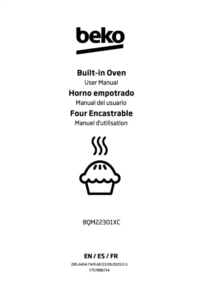 Image de la première page du manuel de l'appareil BQM22301XC