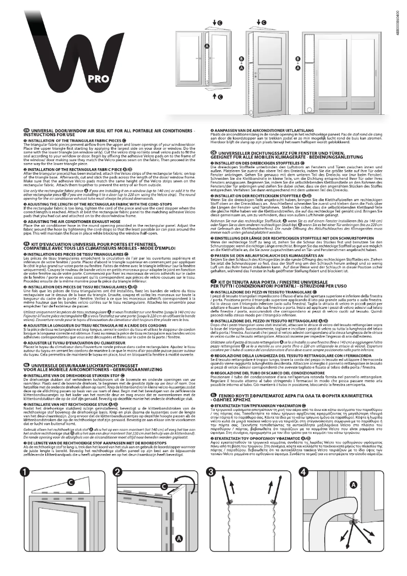 Page 1 de la notice Instructions / montage Whirlpool ASK023
