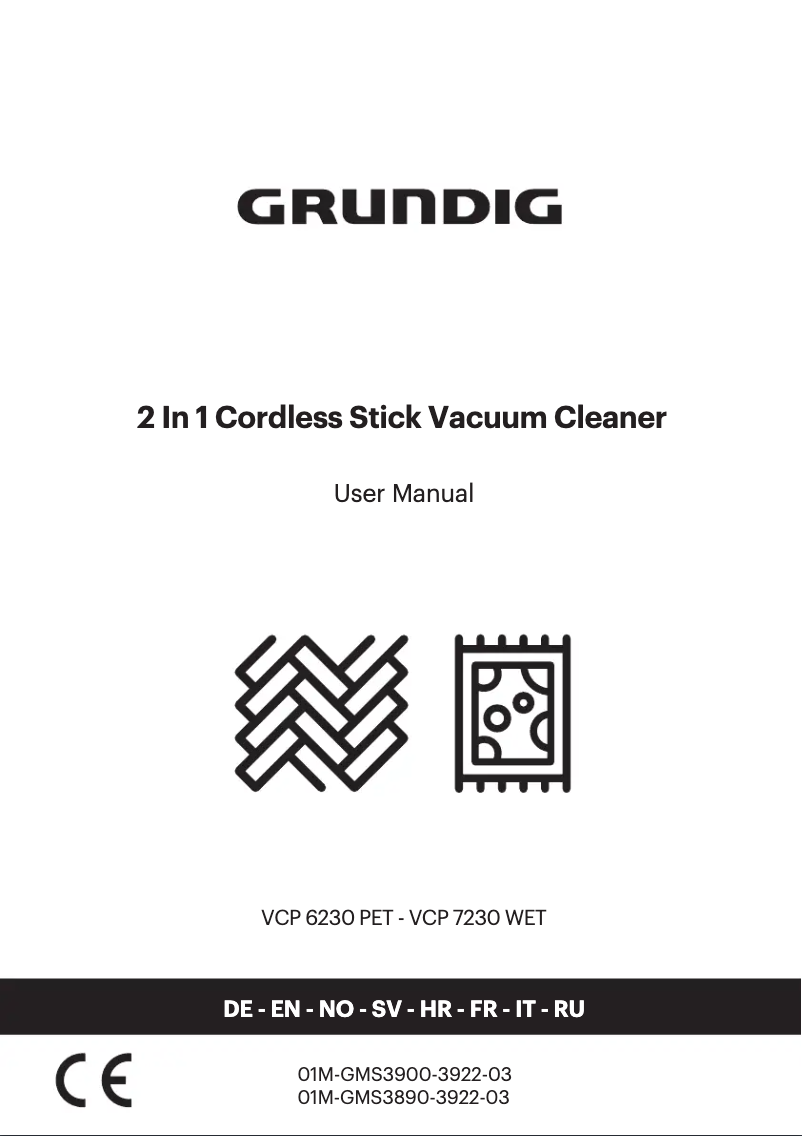 Page n°1 - Manuel utilisateur Grundig VCC 3850 A
