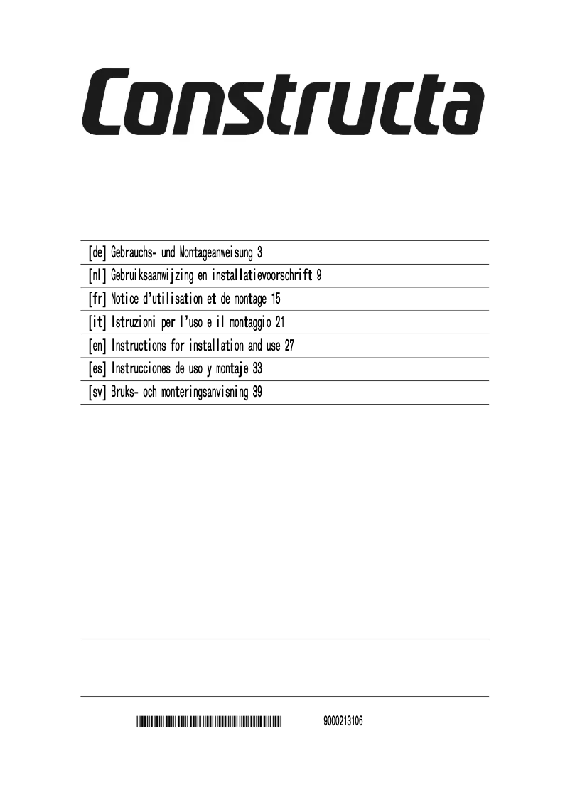 Image de la première page du manuel de l'appareil CD96370