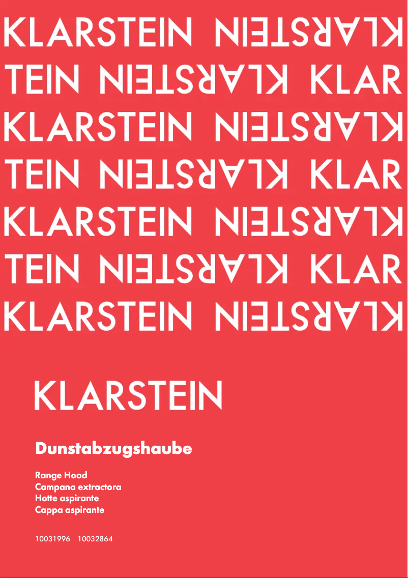 Page 1 de la notice Manuel utilisateur Klarstein 10031996