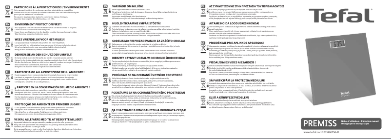 Image de la première page du manuel de l'appareil Premiss PP1070