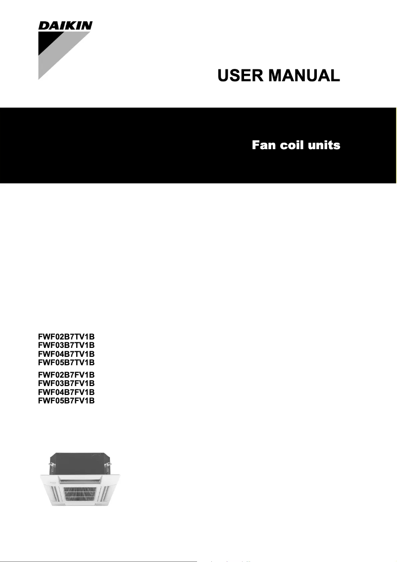 Imagen de la primera página del manual del dispositivo FWF04B5FV1B