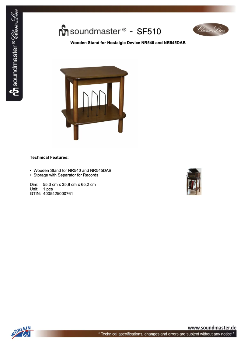 Image de la première page du manuel de l'appareil SF510