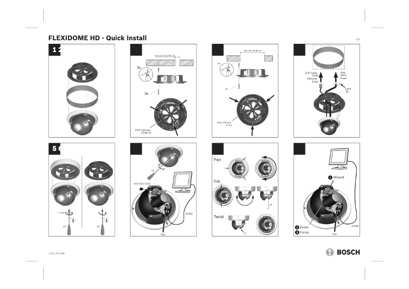 Página 1 del manual Manual de usuario Bosch NDN-832V09-P
